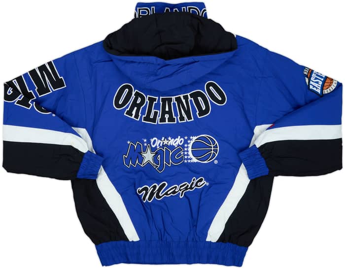 1990s Orlando Magic Nutmeg 1/2 Zip Rain Coat - 9/10 - (L)