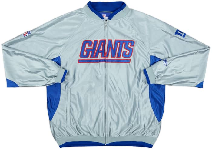 2002-04 New York Giants Reebok Track Jacket - 9/10 - (XL)