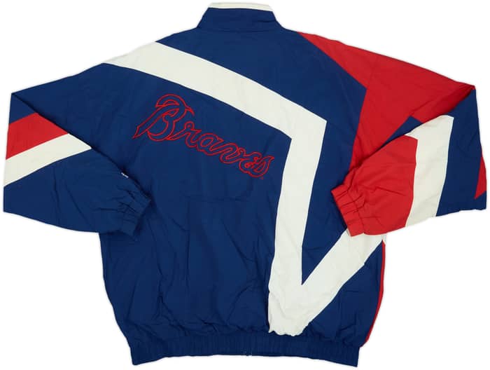 1990s Atlanta Braves Starter Full-Zip Windbreaker Jacket - 8/10 - (XL)