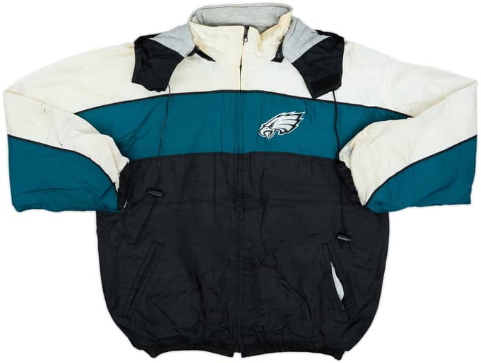 2000s Philadelphia Eagles NFL Hooded Rain Coat - 6/10 - (M)