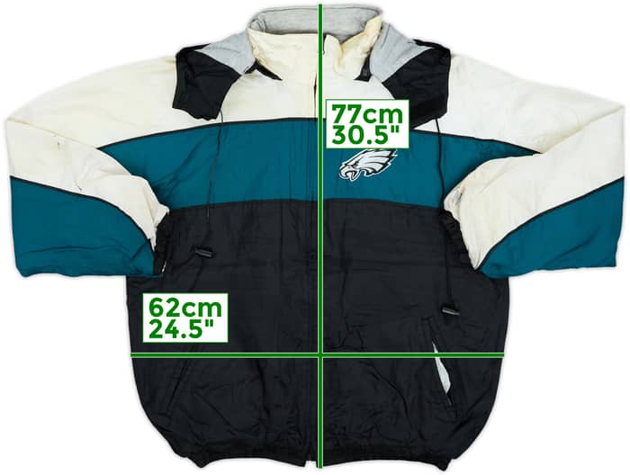 2000s Philadelphia Eagles NFL Hooded Rain Coat - 6/10 - (M)