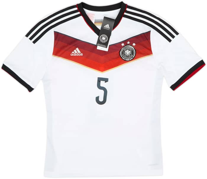 2014-15 Germany Home Shirt Beckenbauer #5 (L.Boys)