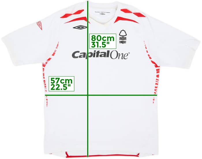 2007-08 Nottingham Forest Away Shirt - 4/10 - (XL)