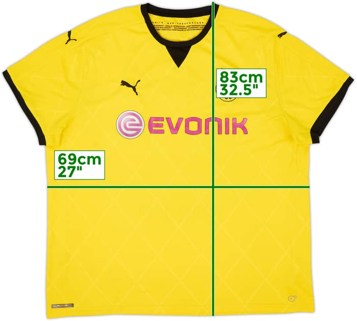 2015-16 Dortmund European Home Shirt - 7/10 - (4XL)