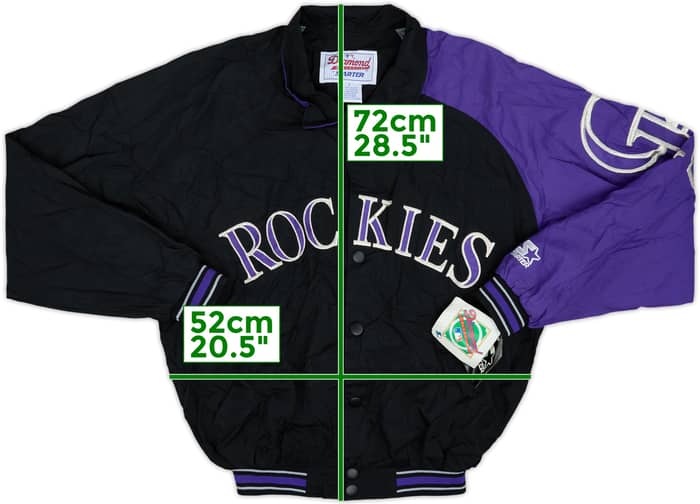1990s Colorado Rockies Starter Dugout Jacket (S)