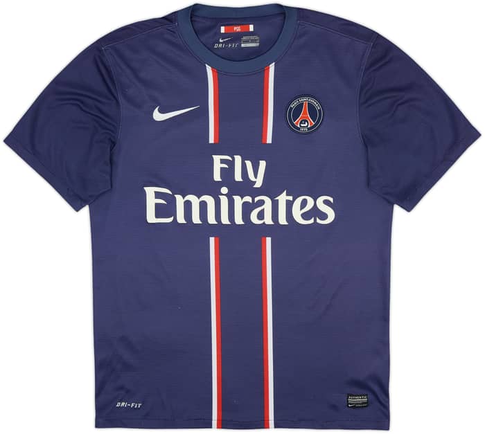 2012-13 Paris Saint-Germain Home Shirt Beckham #32 - 6/10 - (S)