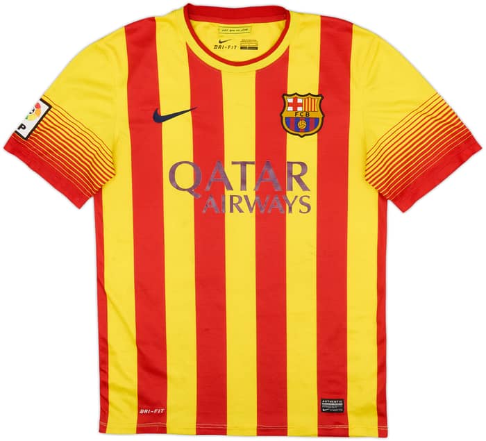 2013-15 Barcelona Camiseta Visitante Messi #10 - 7/10 - (S)