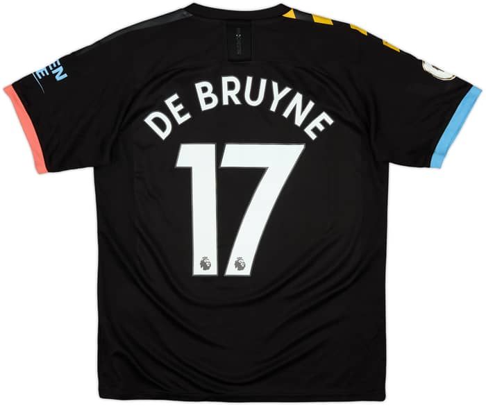 2019-20 Manchester City Away Shirt De Bruyne #17 - 7/10 - (M)