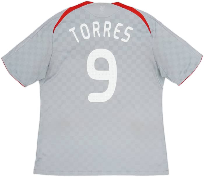 2008-09 Liverpool Away Shirt Torres #9 - 7/10 - (XL)