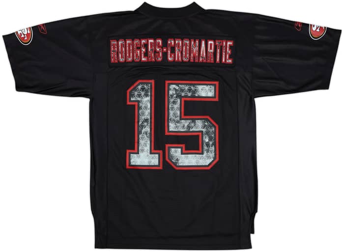 2010 San Francisco 49ers Rodger-Cromartie #15 Reebok Alternate Jersey - 8/10 - (M)