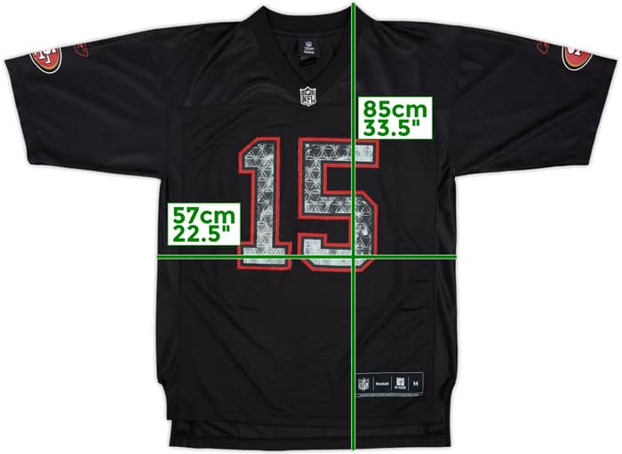 2010 San Francisco 49ers Rodger-Cromartie #15 Reebok Alternate Jersey - 8/10 - (M)