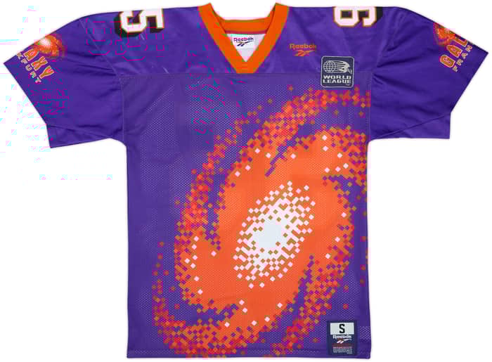 1995 Frankfurt Galaxy #95 Reebok Home Jersey - 6/10 - (S)