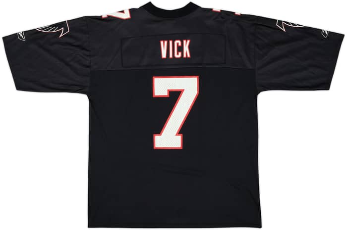 2001 Atlanta Falcons Vick #7 Reebok Home Jersey - 7/10 - (L)
