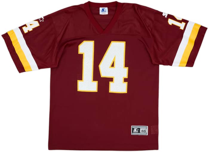 1999 Washington Redskins Johnson #14 Starter Home Jersey - 8/10 - (M)