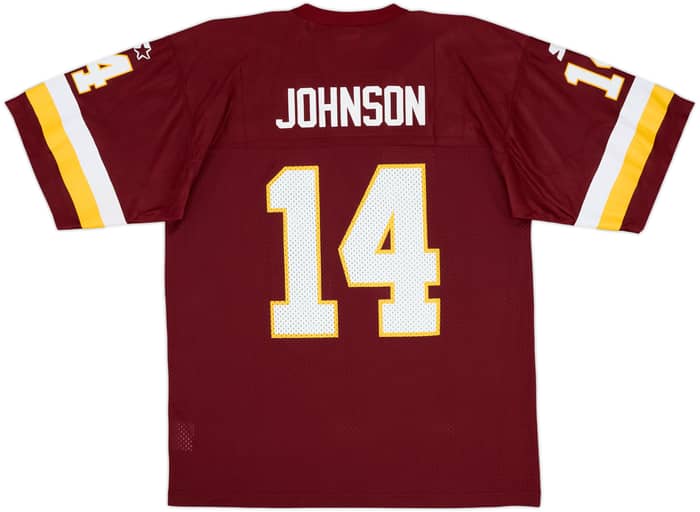 1999 Washington Redskins Johnson #14 Starter Home Jersey - 8/10 - (M)