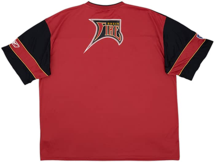 2005-06 Rhein Fire Reebok Training Tee - 9/10 - (XXL)