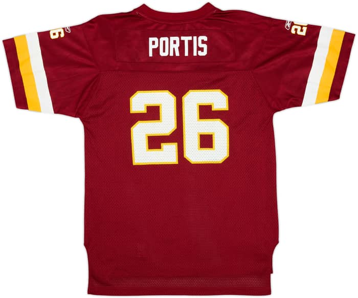 2005-06 Washington Redskins Portis #26 Reebok On Field Home Jersey - 9/10 - (XL.Boys)