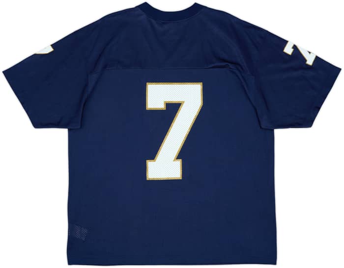 2005-06 Notre Dame Fighting Irish #7 adidas Home Jersey - 9/10 - (XL)