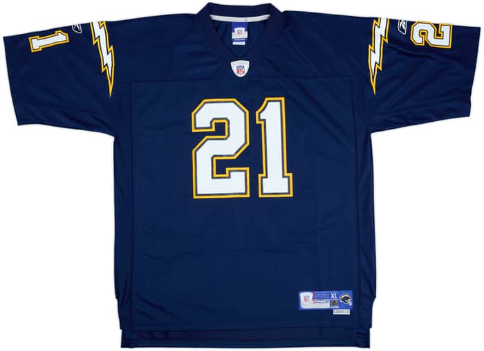 2005-06 San Diego Chargers Tomlinson #21 Reebok Premier Home Jersey - 8/10 - (XL)