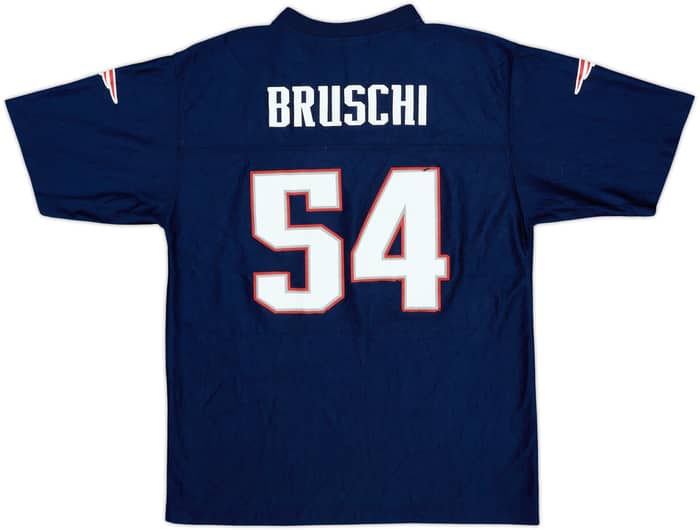 2005-06 New England Patriots Bruschi #54 NFL Replica Jersey - 5/10 - (L.Boys)