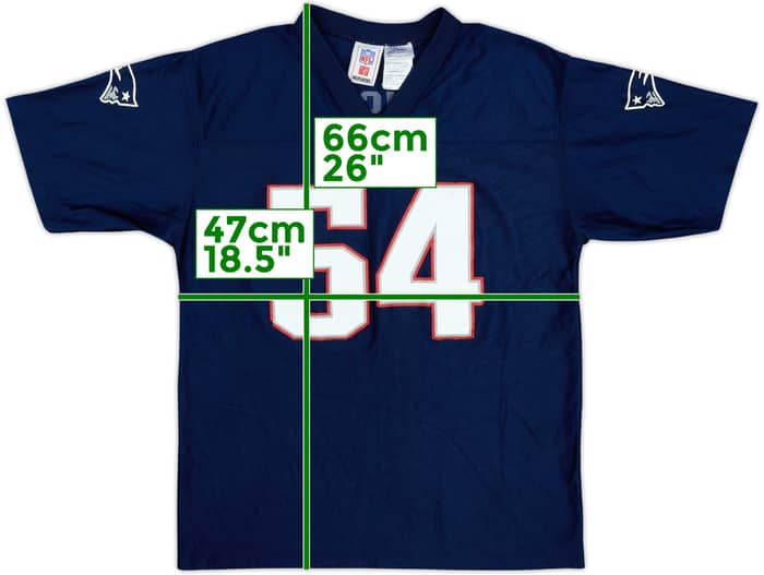 2005-06 New England Patriots Bruschi #54 NFL Replica Jersey - 5/10 - (L.Boys)