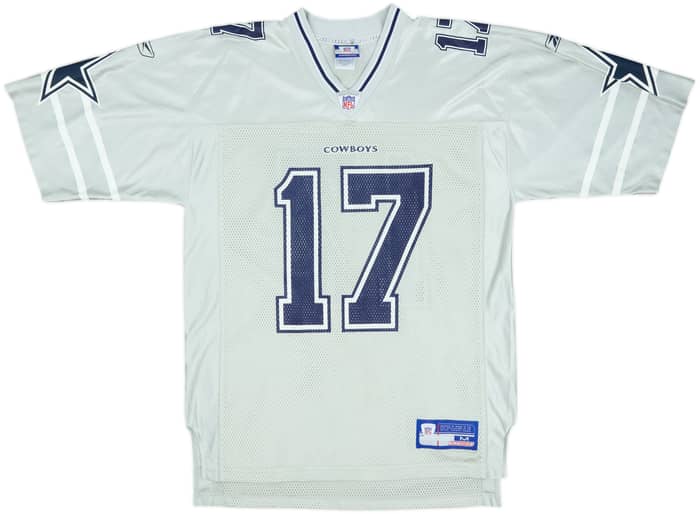 2002-03 Dallas Cowboys Carter #17 Reebok On Field Alternate Jersey - 8/10 - (M)