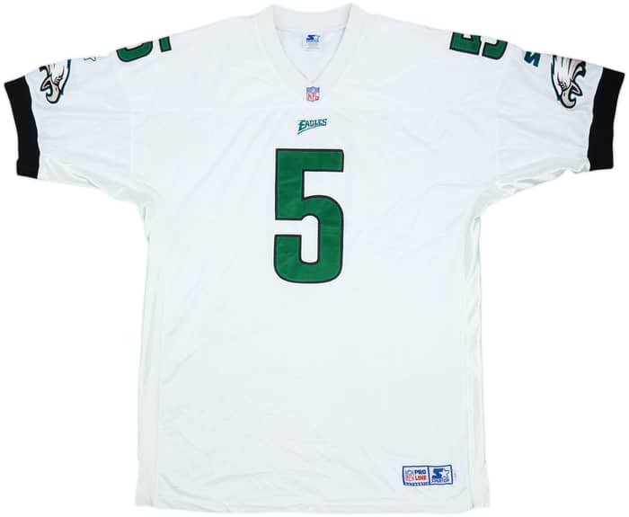 1999 Philadelphia Eagles McNabb #5 Starter Authentic Away Jersey - 8/10 - (3XL)