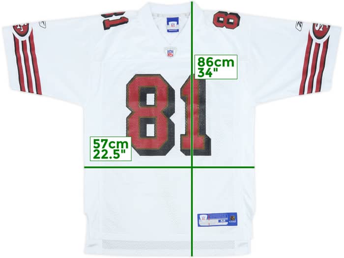 2003 San Francisco 49ers Owens #81 Reebok On Field Away Jersey - 7/10 - (M)