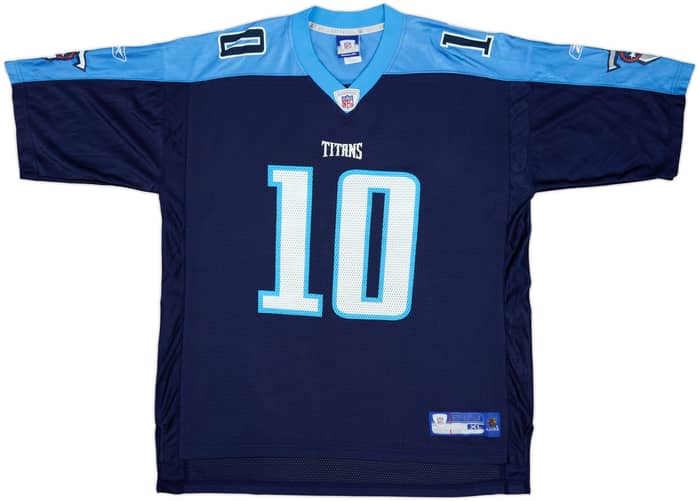 2006 Tennessee Titans Young #10 Reebok On Field Home Jersey - 9/10 - (XL)
