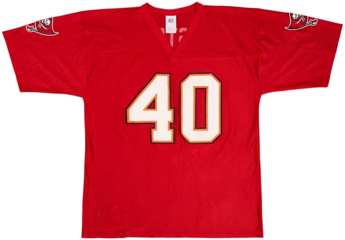 2002-04 Tampa Bay Buccaneers Alstott #40 NFL Replica Home Jersey - 6/10 - (L)