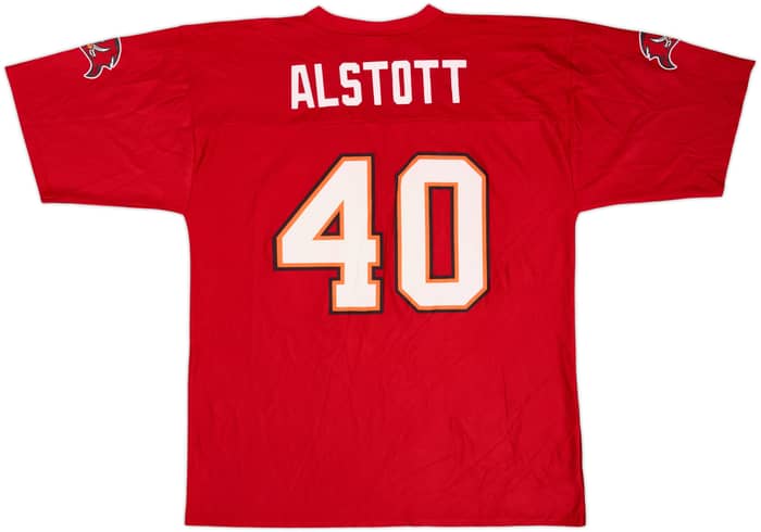 2002-04 Tampa Bay Buccaneers Alstott #40 NFL Replica Home Jersey - 6/10 - (L)