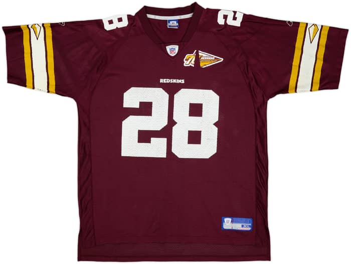 2002 Washington Redskins D.Green #28 Reebok On Field Home Jersey - 5/10 - (XL)