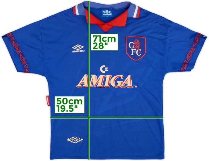 Camiseta de local del Chelsea 1994-95 - 5/10 - (M)