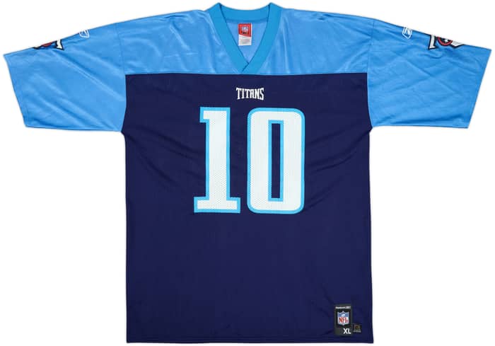 2006 Tennessee Titans Young #10 Reebok Replica Home Jersey - 9/10 - (XL)
