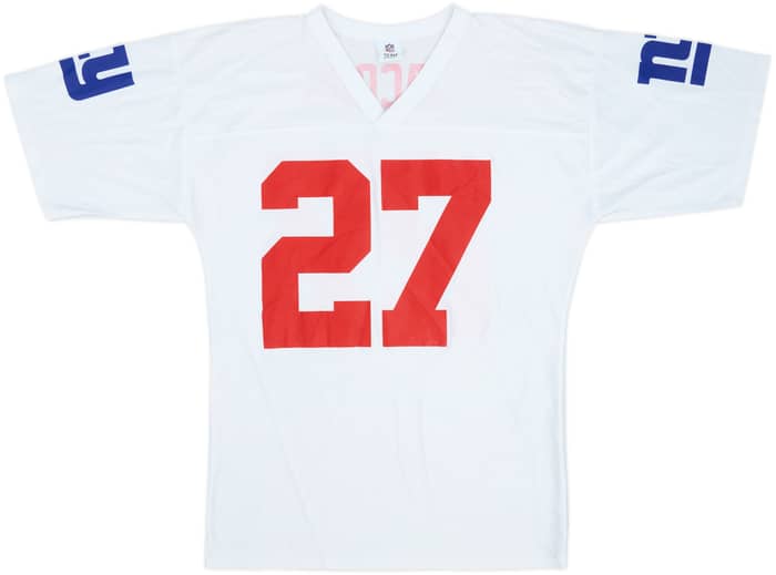 2008-11 New York Giants Jacobs #27 NFL Replica Away Jersey - 8/10 - (L)