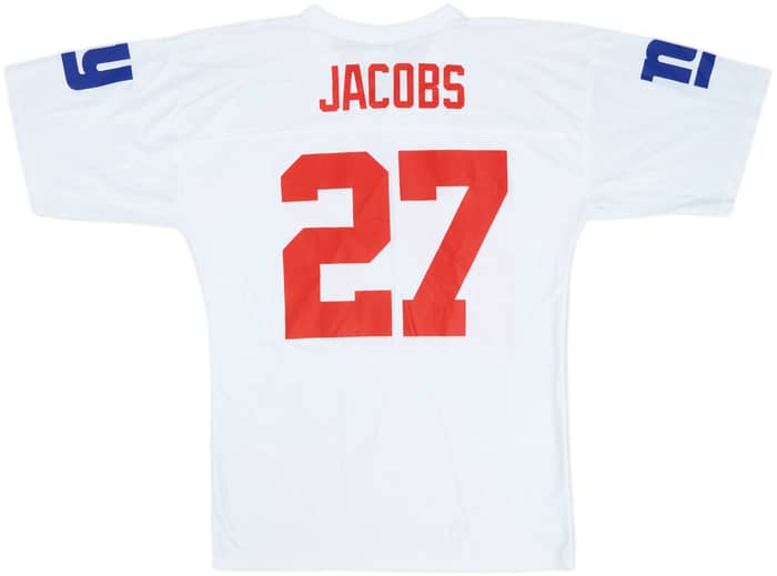 2008-11 New York Giants Jacobs #27 NFL Replica Away Jersey - 8/10 - (L)
