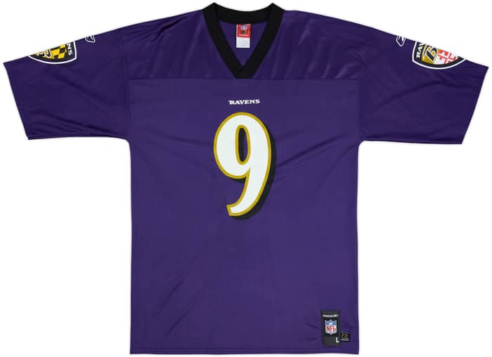 2006 Baltimore Ravens McNair #9 Reebok Replica Home Jersey - 5/10 - (L)