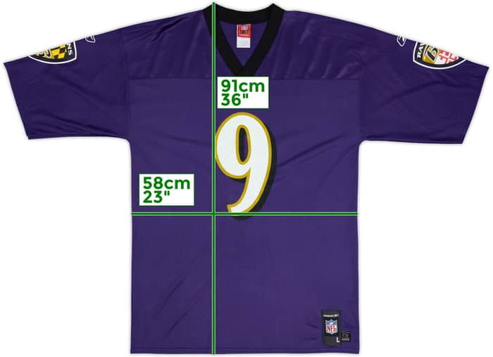 2006 Baltimore Ravens McNair #9 Reebok Replica Home Jersey - 5/10 - (L)