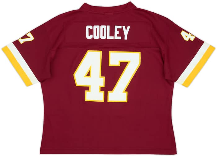 2005-06 Washington Redskins Cooley #47 Reebok Replica Home Jersey Womens - 7/10 - (XL)