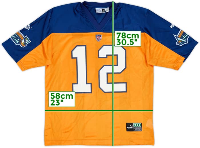 2001 Amsterdam Admirals O'Conner #12 Puma Home Jersey - 7/10 - (L)