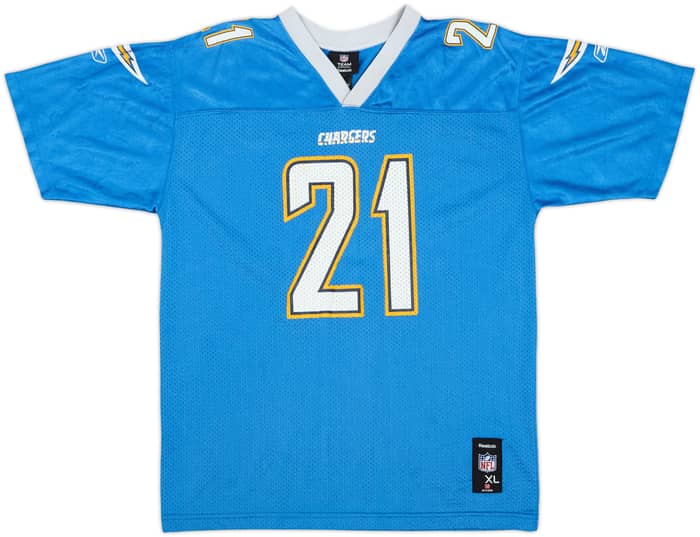 2008-09 San Diego Chargers Tomlinson #21 Reebok Replica Alternate Jersey - 6/10 - (XL.Boys)
