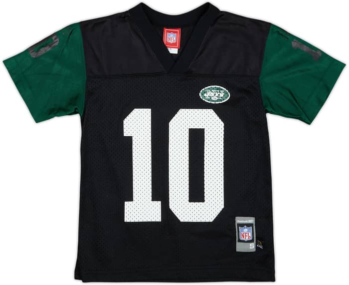 2005-06 New York Jets Pennington #10 Reebok Replica Alternate Jersey - 9/10 - (S.Boys)