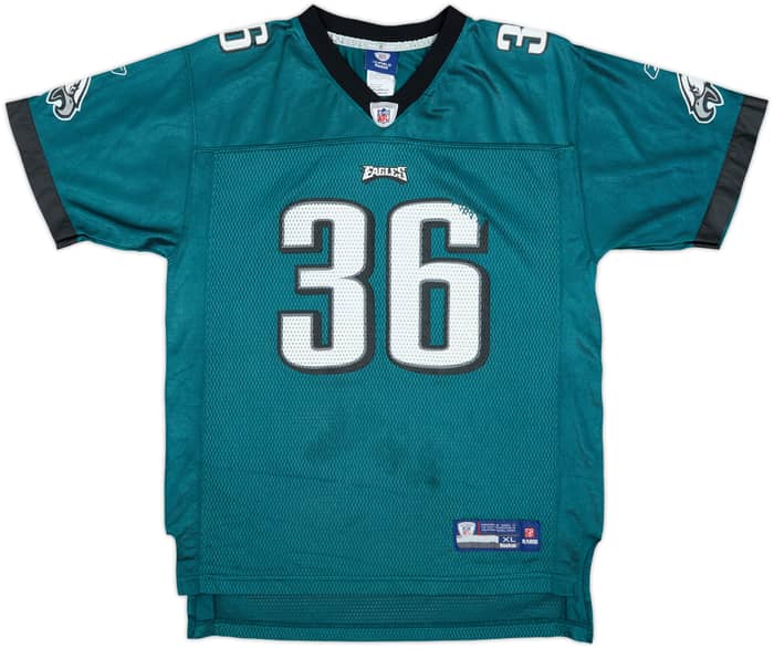 2008-09 Philadelphia Eagles Westbrook #36 Reebok On Field Home Jersey - 5/10 - (XL.Boys)