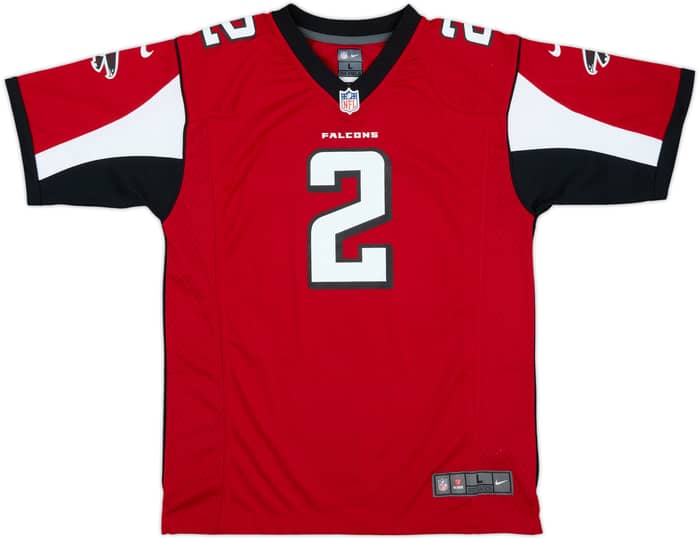 2012-19 Atlanta Falcons Ryan #2 Nike Game Home Jersey - 9/10 - (L.Boys)