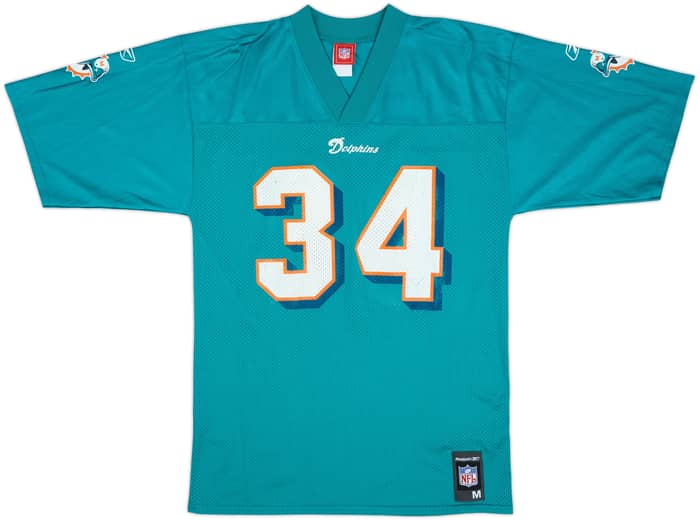 2005 Miami Dolphins R.Williams #34 Reebok Replica Home Jersey - 7/10 - (M)