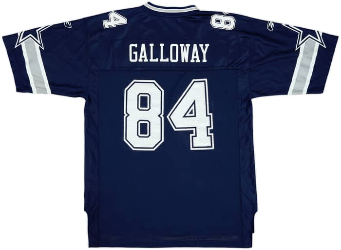 2003 Dallas Cowboys Galloway #84 Reebok On Field Home Jersey - 9/10 - (L)