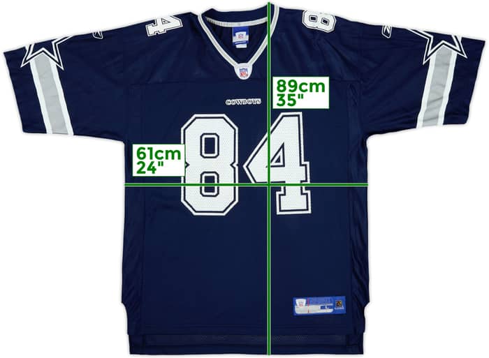 2003 Dallas Cowboys Galloway #84 Reebok On Field Home Jersey - 9/10 - (L)