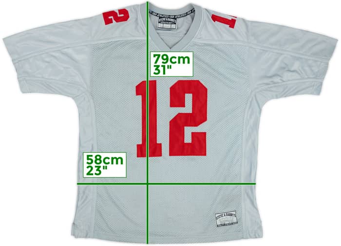 2000s Ohio State Buckeyes #12 Steve & Barry's Alternate Jersey - 6/10 - (L)