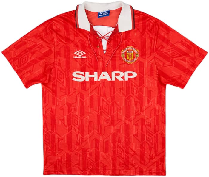 1992-94 Manchester United Camiseta Local Cantona #7 - 8/10 - (L)