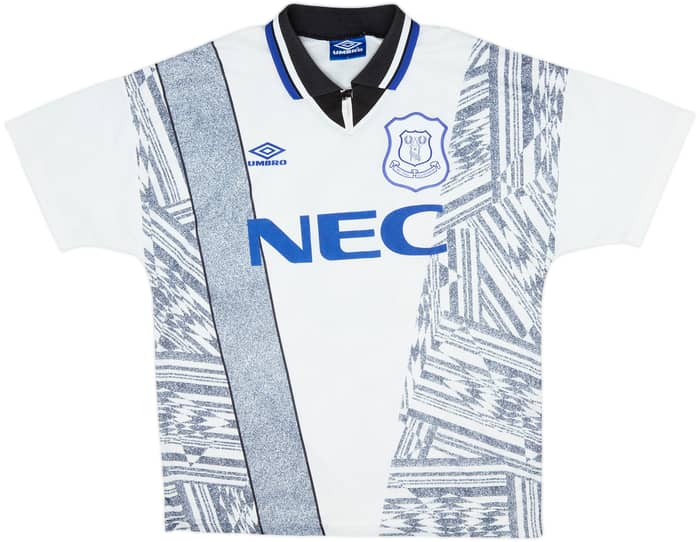 1994-95 Everton Away Shirt Ferguson #9 - 9/10 - (L)